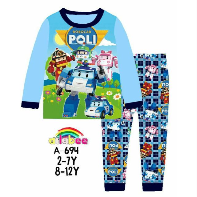 Robocar poli pajamas new arrivals