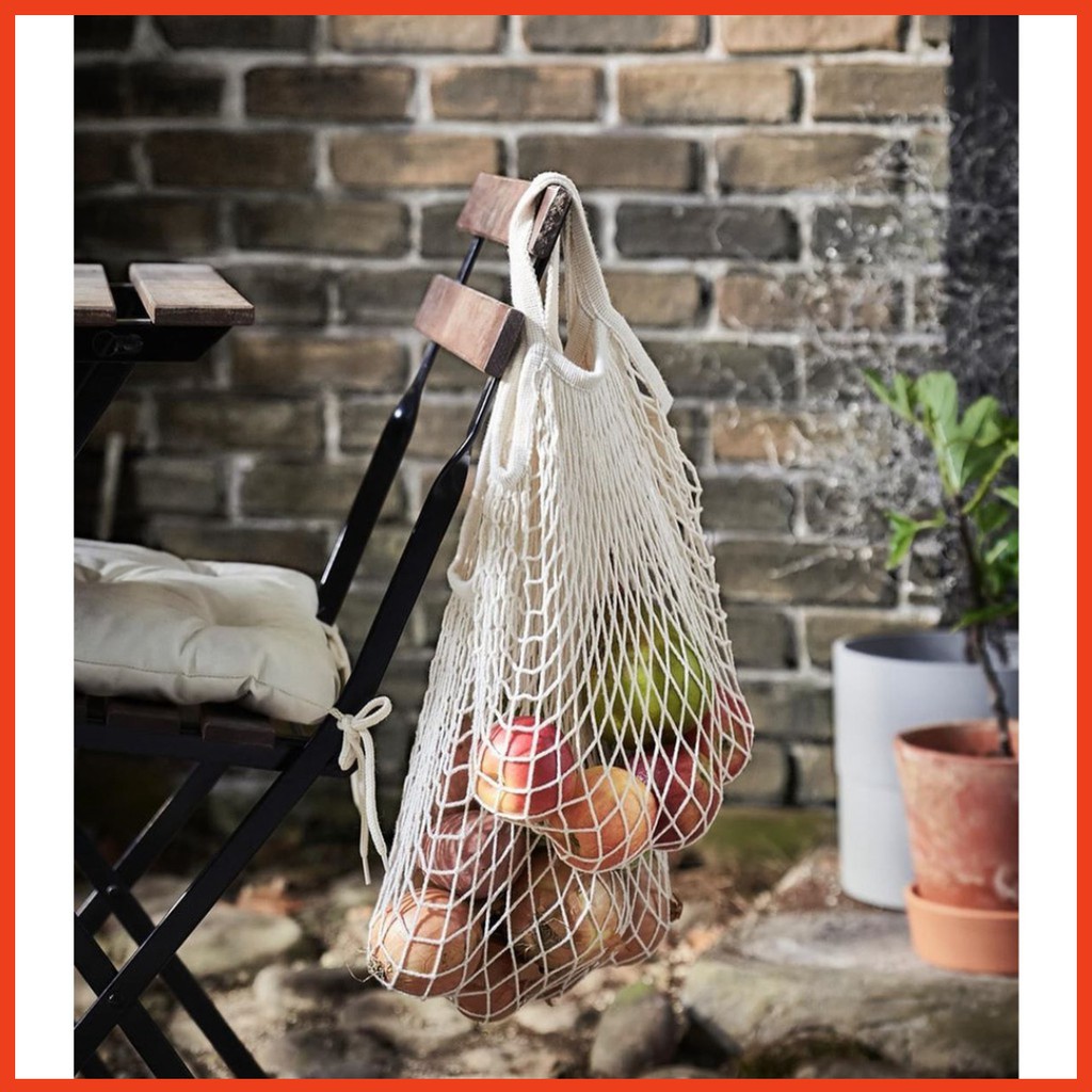 KUNGSFORS Mesh bag, set of 2, natural - IKEA