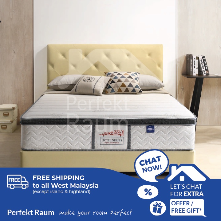 DREAMLAND Hotel Series Pocket Spring Single, SuperSingle, Queen, King