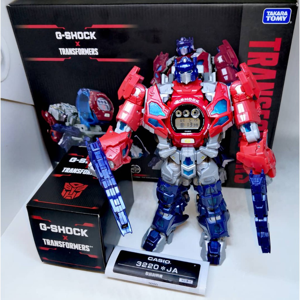 G-SHOCK X Transformers DW-6900TF-SET Master Optimus Prime Resonant