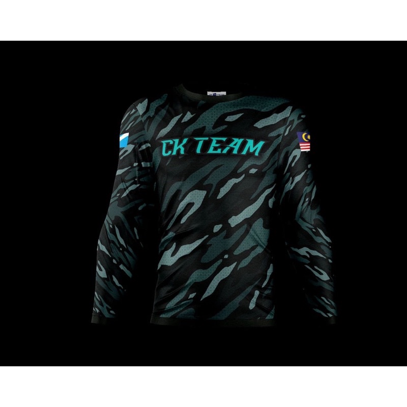 Ck Team T-Shirt Long Sleeve & Short Sleeve (Size S To 3XL) Fishing Shirt /  Baju Pancing / Jersey Pancing / Casting Shirt