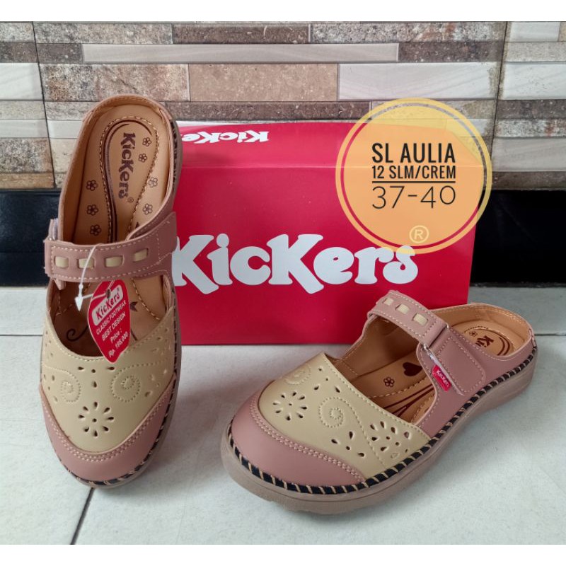Women's Semi Leather Kickers Shoes | Shopee Malaysia