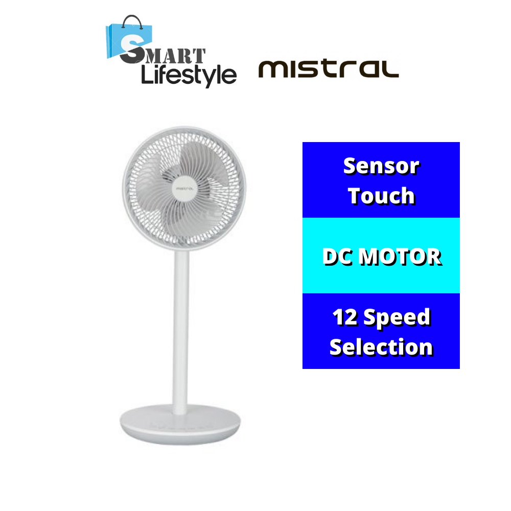 Mistral High Velocity Stand Fan With Remote Control (10") MHV998R