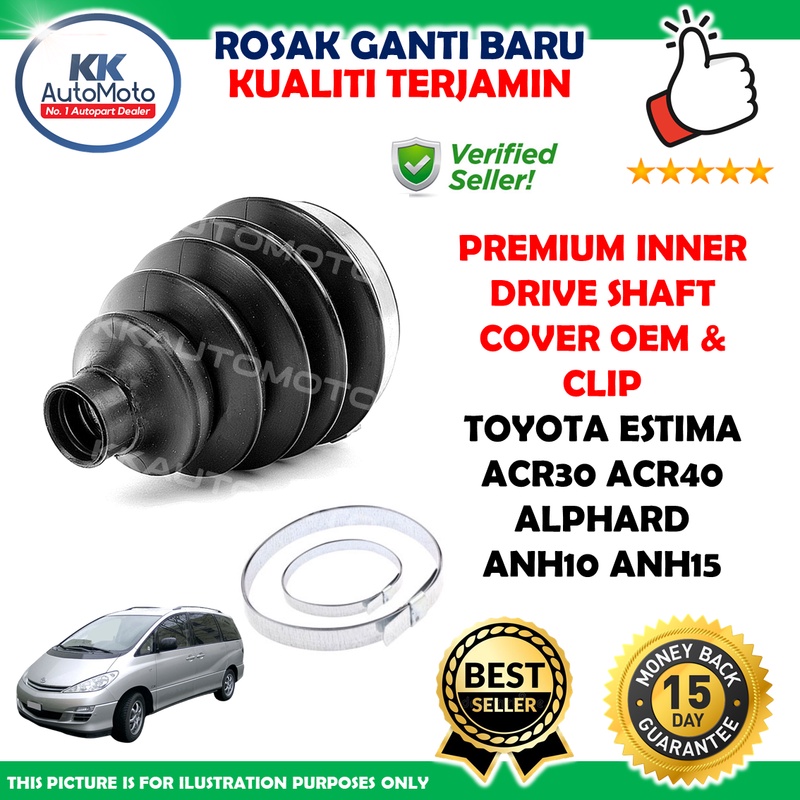 1 Biji - Toyota Estima ACR30 ACR40 Alphard ANH10 ANH15 Premium Inner ...