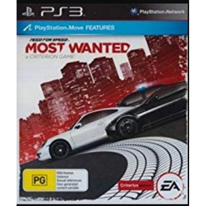 Ps3 Need for speed most wanted Dvd(2 disc) file PKG(untuk ps3 yang ...