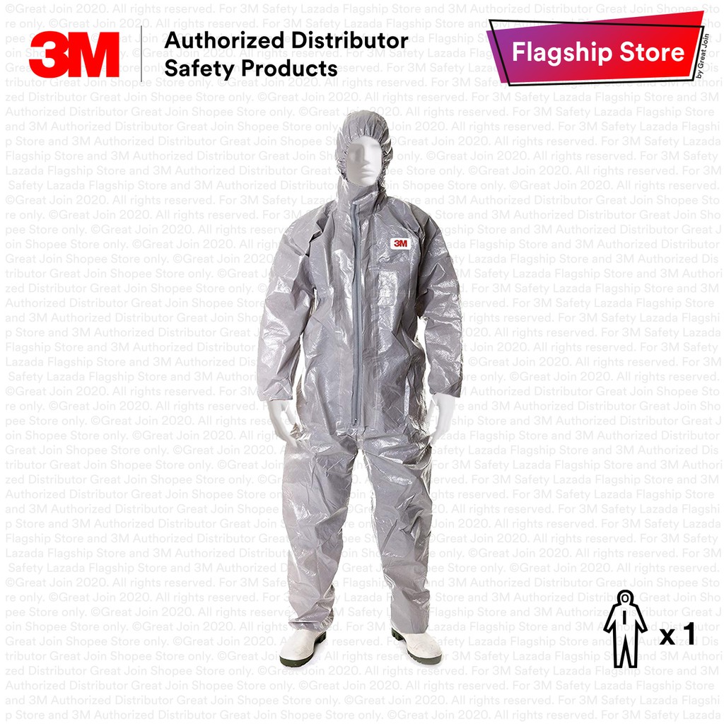 3M 4570 Chemical Protective Coverall/Liquid Chemicals/Chemical Sprays