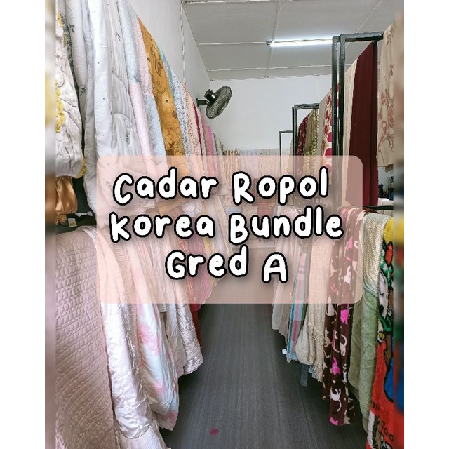 Cadar Ropol Bundle Korea Gred A @ LIVE UMMI FZ BUNDLE | Shopee Malaysia