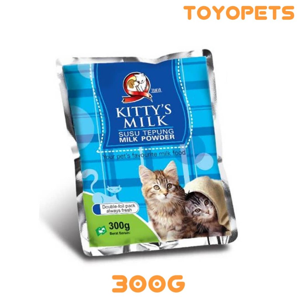 TURA KITTY'S MILK Susu Tepung Kucing Cat Milk Powder for Kitten 300g