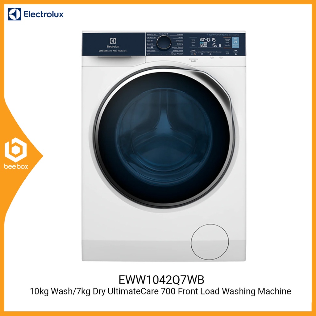 (NEW) Electrolux EWW1042Q7WB 10kg/7kg UltimateCare 700 Front Load ...