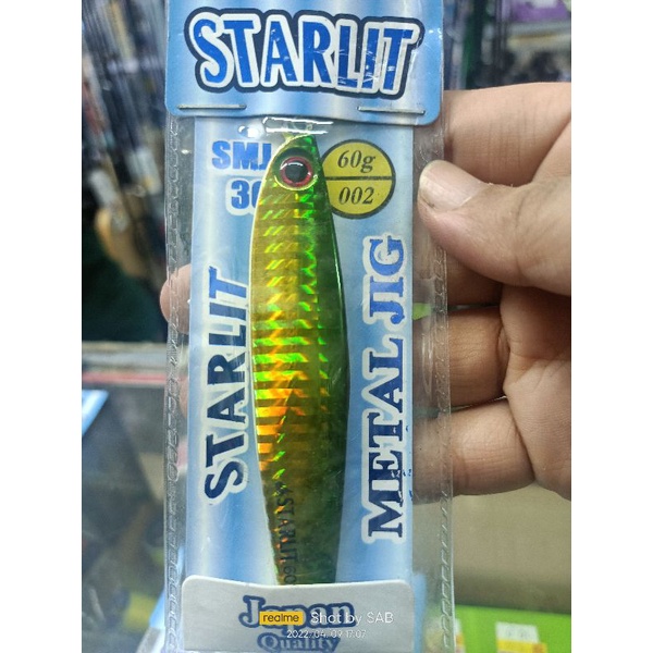 🇲🇾 STARLIT METAL JIG SMJ 302 60G 80G / 100G TENGGIRI # HOT ITEM READY ...