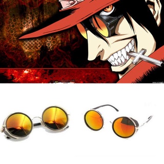 SOWOIOM Anime One Piece Doflamingo Cosplay Sunglasses Cosplay Prop 100%  Anti UV