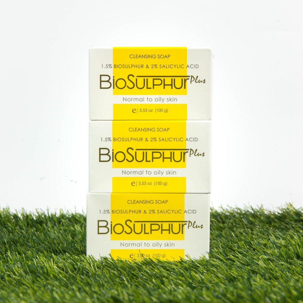 Biosulphur Plus Medicated Cleansing Soap for Fungal Infection 药用 洁面皂
