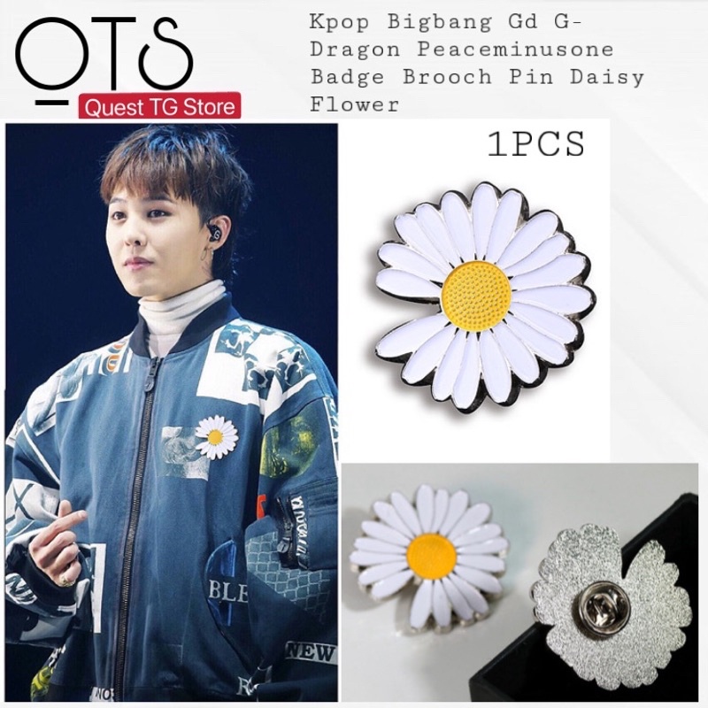 アクセサリー PEACEMINUSONE DAISY CORSAGE org.jpg