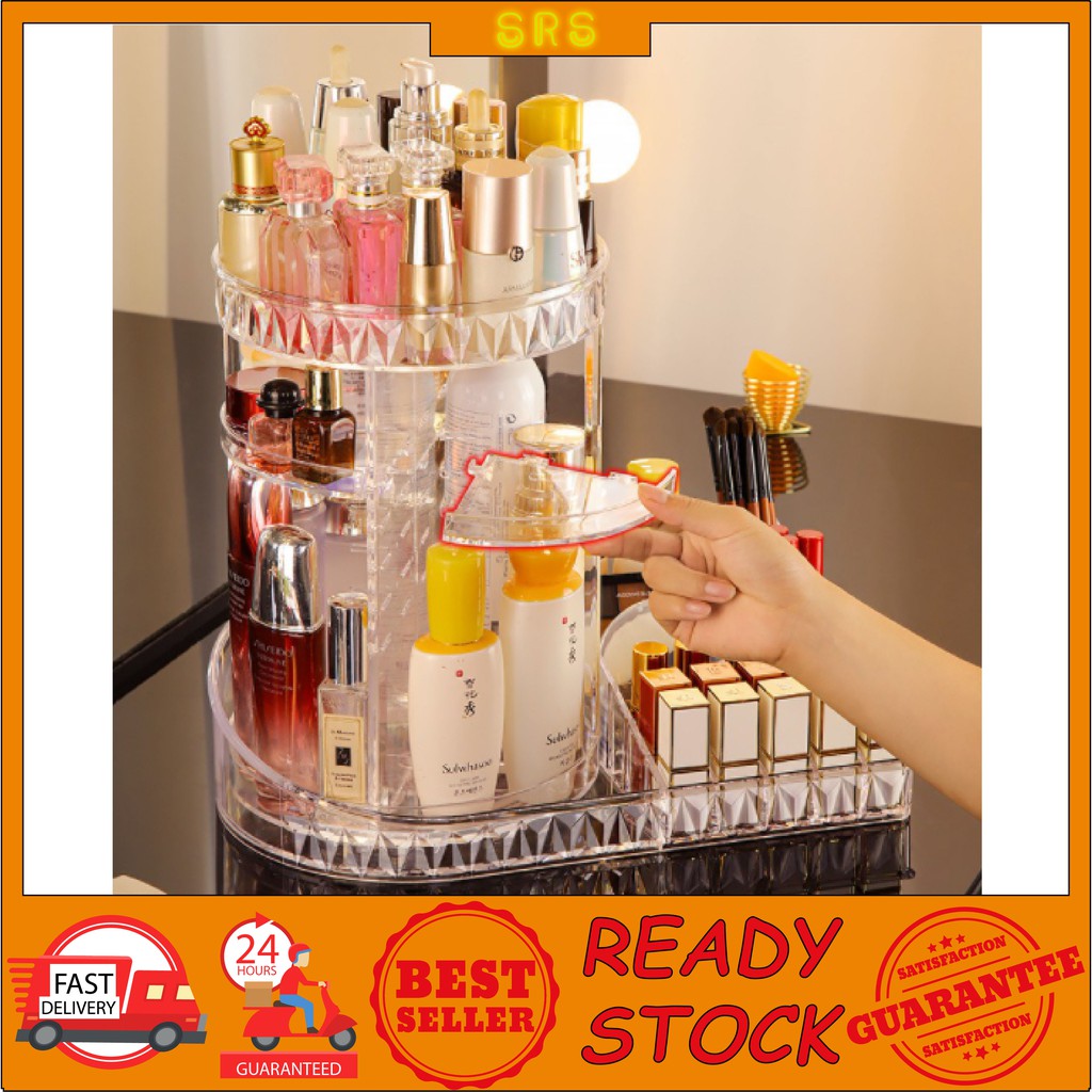 (STORE_READY_STOCK) Diamond Design360 Rotate Cosmetic Makeup