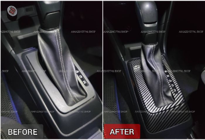 AMAZING PERODUA MYVI GEN3 FL MG3 2018-2024 CAR GEAR SHIFT PANEL FRAME ...