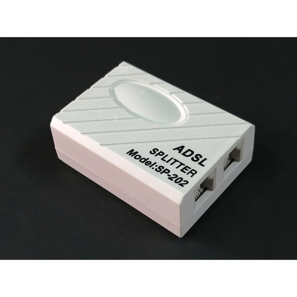 High Quality ADSL Splitter for telephone and modem with two transformer ...