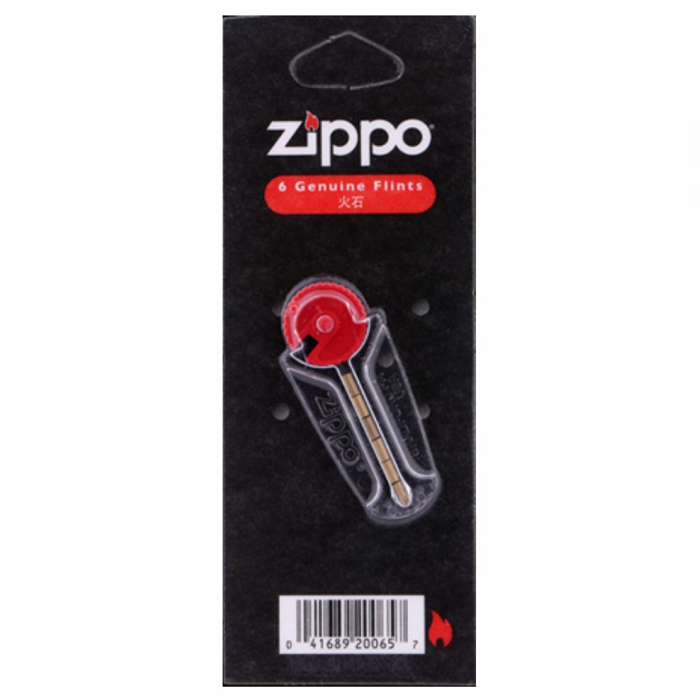 Original ZIPPO Set (Lighter Fluid 125ml + Flints 6pcs + Wick 1pc