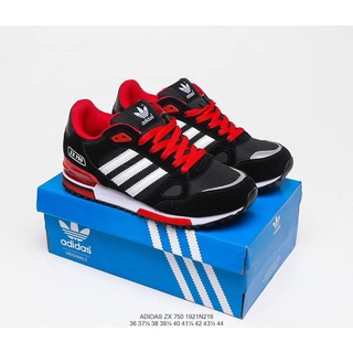 Adidas ZX 750 Sport Shoes BlackRed Premium 36 44 EURO Shopee