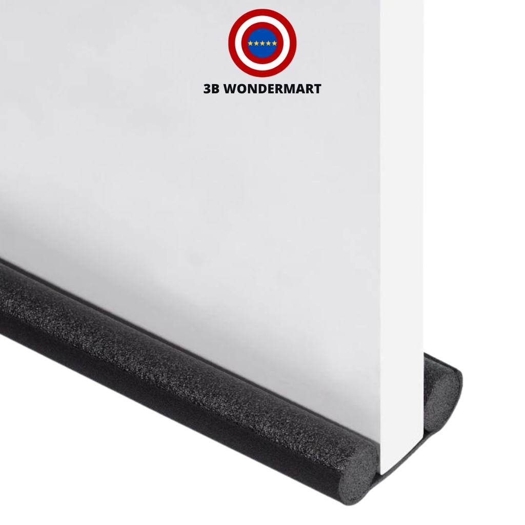 Door Gap Bottom Seal Soundproof Wind Dust Blocker Doorstop Flexible