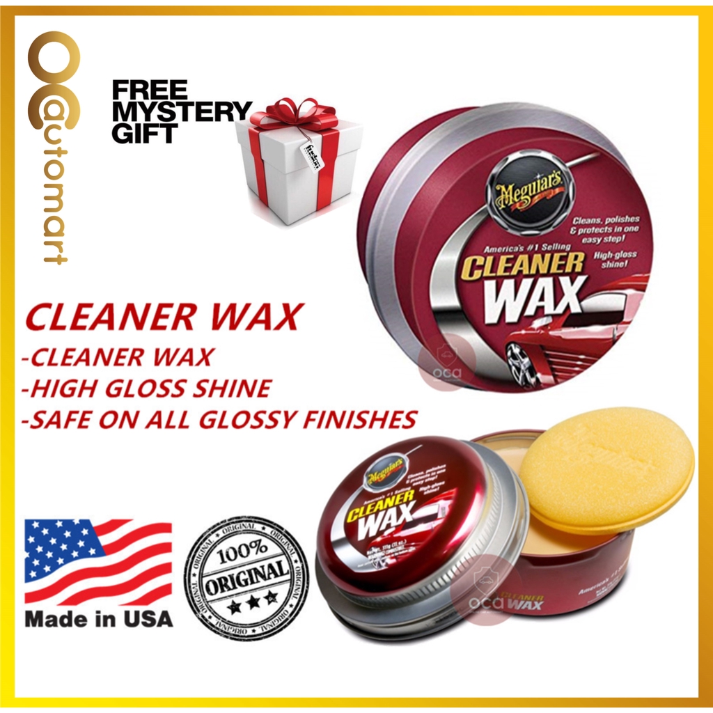 ( Free Gift ) Meguiars / Meguiar's A1214 Cleaner Wax Paste 311g Waxing