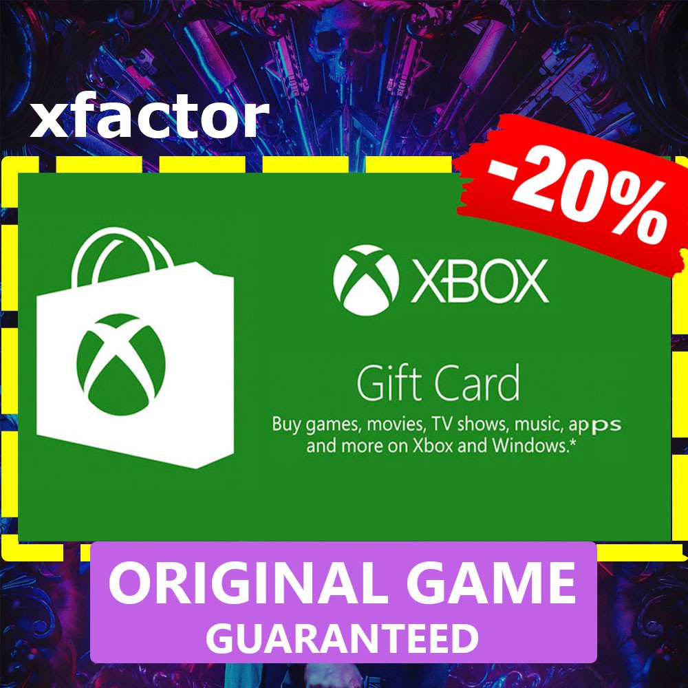 Xbox one top clearance up card