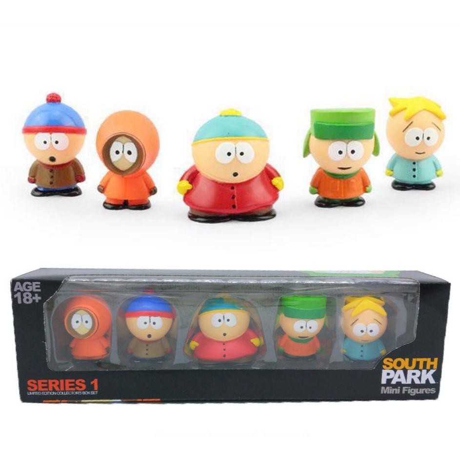 Set De 5 Figuras South Park con caja SOUTH PARK SOUTH PARK | Walmart en