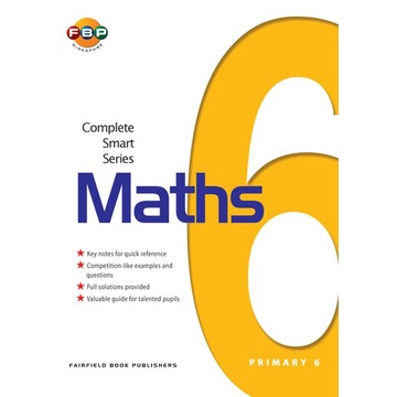 Primary 6 - Maths Complete Smart Series_ISBN 9789811405648 | Shopee ...