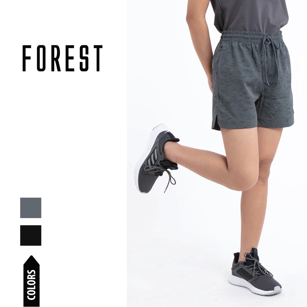 Forest Ladies Premium Stretchable Dri Fit Shorts Women Quick Dry Short  Pants Women, Seluar Perempuan - 860139