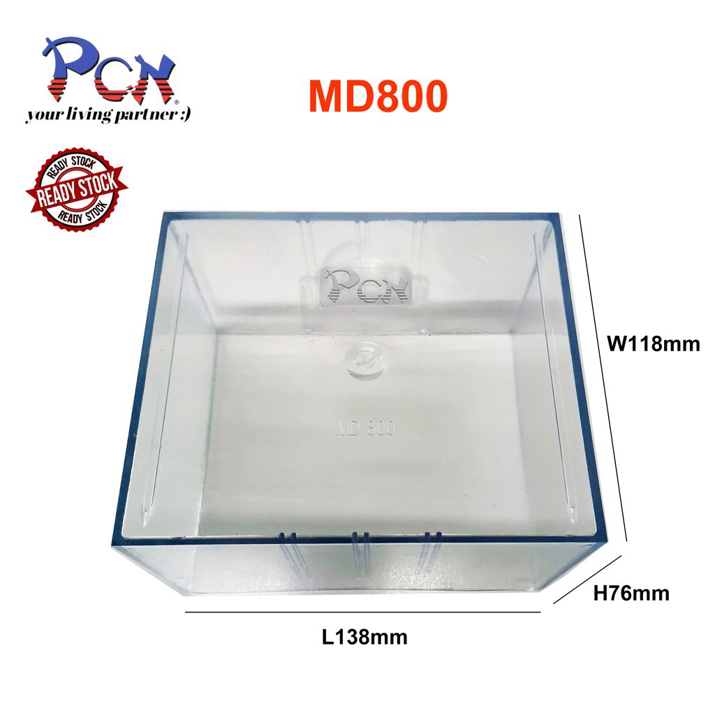 PCN MD800 Drawer / Multipurpose Storage Box / Small item Storage Box ...