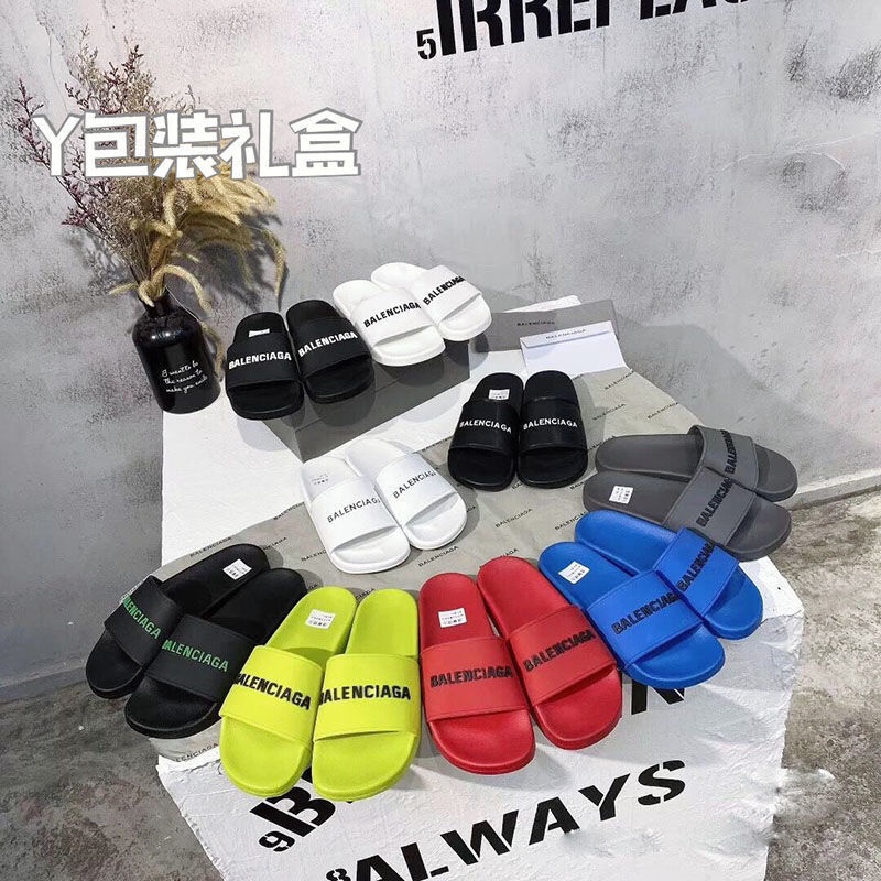 Balenciaga same style daily casual flip flops men and