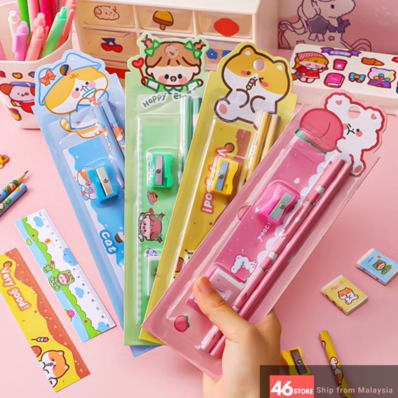 Kids stationery set birthday gift free gift birthday set Kids