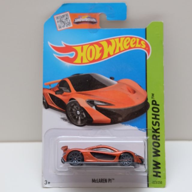 Mclaren p1 toy store car hot wheels