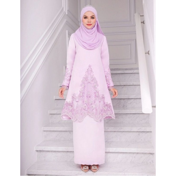 Hijabistahub 2021 New Bride Series Collection Zahra Kurung Pahang Nikah