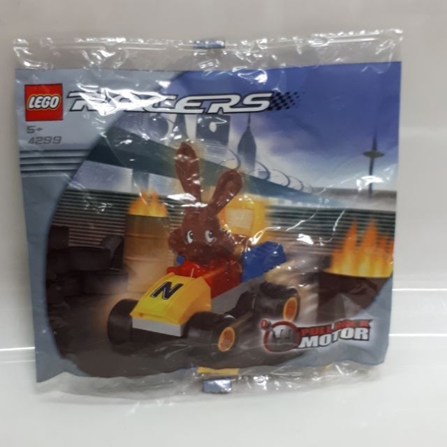 LEGO Polybag 4299 Racers Nesquick Bunny Rabit Rare Shopee Malaysia