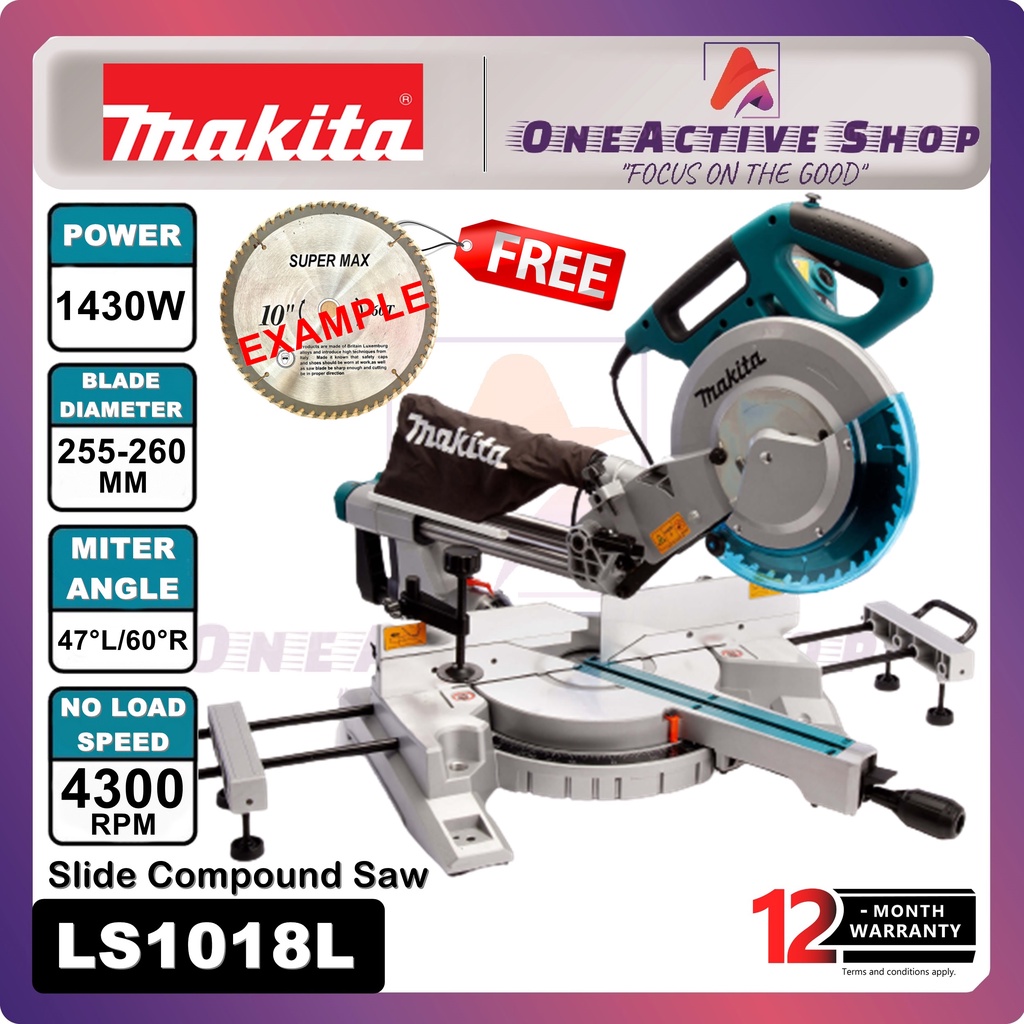 Makita chop saw deals ls1018l