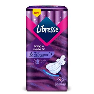 Libresse Maxi Night (32cm) Maxi Wing/Non Wing (24cm) Disposable
