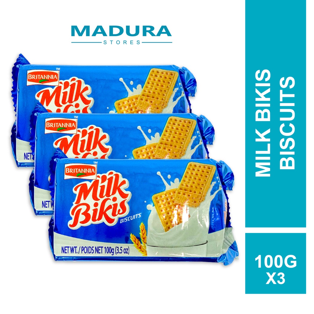 Britannia Milk Bikis 100g x3 | Shopee Malaysia