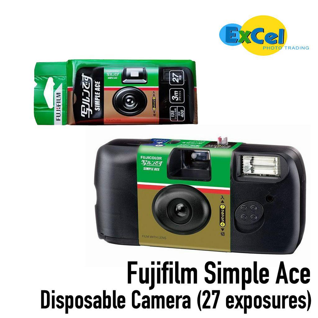 FUJIFILM QuickSnap Simple Ace Film Camera ISO400, 27exp