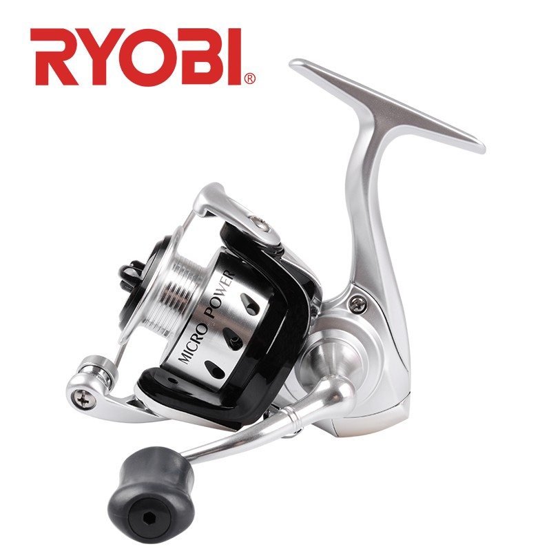 Japan RYOBI MICRO POWER 500/800 Fishing Wheel Spinning Reels 3+1BB Gear  Ratio 5.2:1 Max Drag 3kg mini fishing reelself-locking handle
