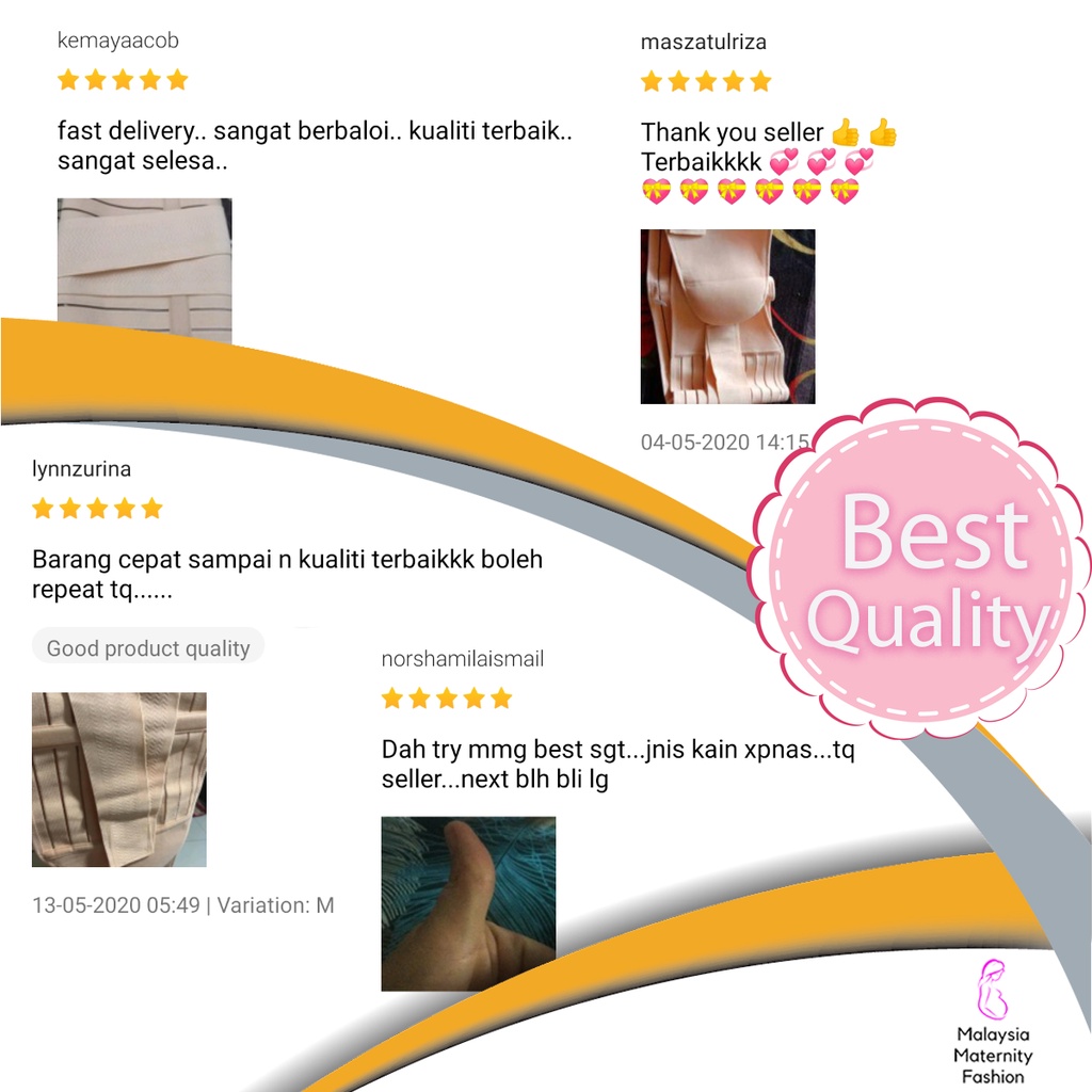 BENGKUNG EXTRA ZAP MODEN Bersalin Normal Ceaser M~XXL Maternity ...