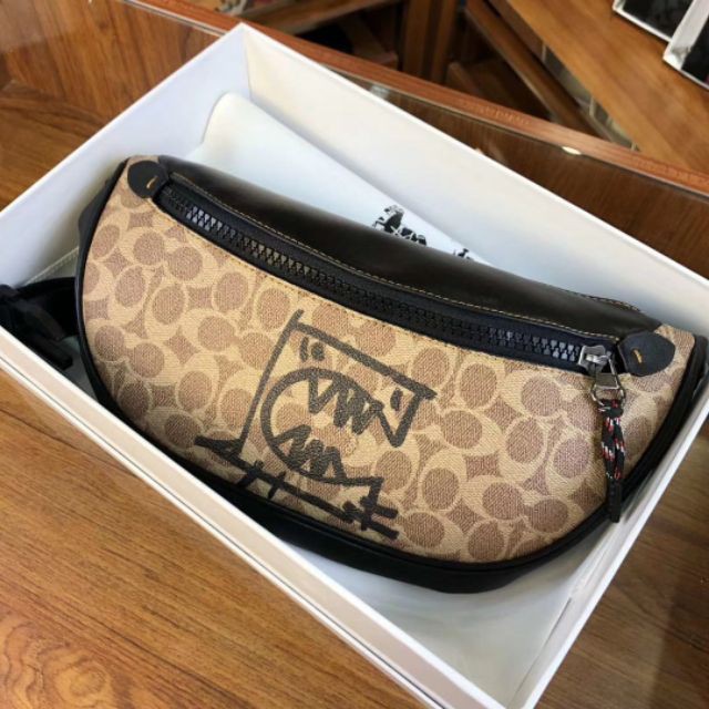 Coach dinosaur best sale fanny pack