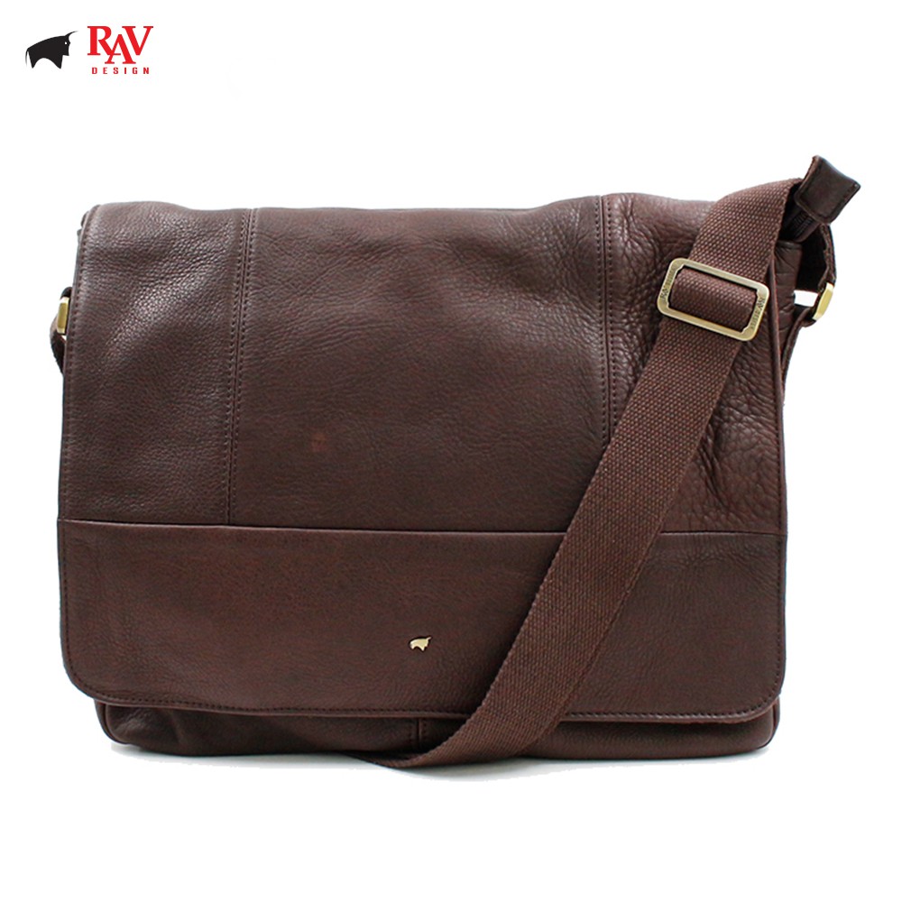Rav Design Men s Leather Messenger Sling Bag RVC272G3 Shopee