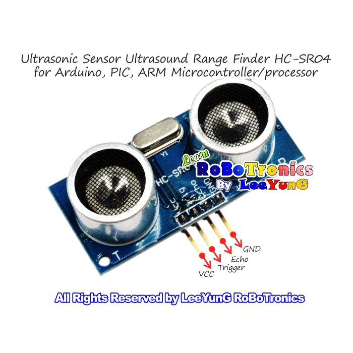 HC-SR04 Ultrasound Ultrasonic Sensor Range Finder for Raspberry Pi ...