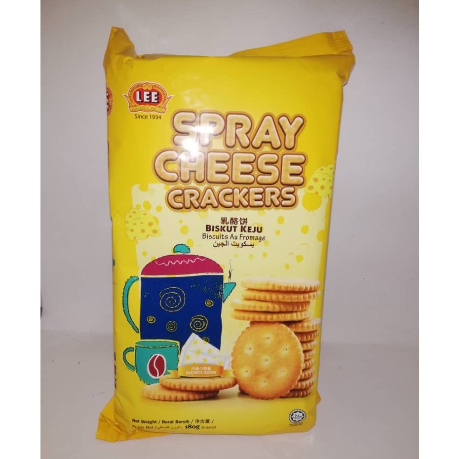 Lee Spray Cheese Cracker (x1 Pack) 110g Shopee Malaysia