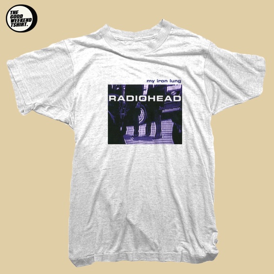 RADIOHEAD MY IRON LUNG TSHIRT / GILDAN TSHIRT / DTG PRINTING/ CUSTOM