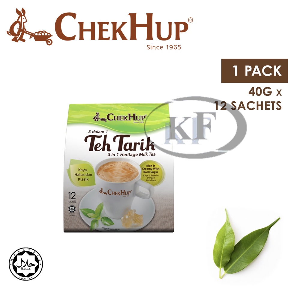 Chek Hup Teh Tarik Rich & Creamy 3in1 Cup 40g [6534]