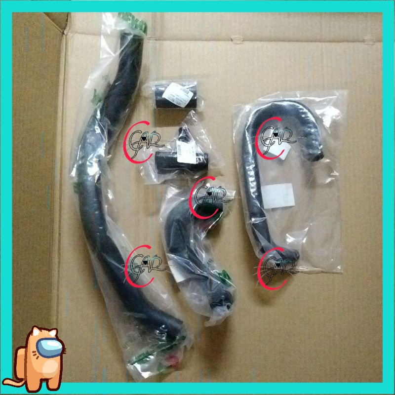 RADIATOR HOSE SET(ORIGINAL) PERODUA MYVI 1.3,ALZA 1.5,MYVI LAGIBEST 1.3 ...