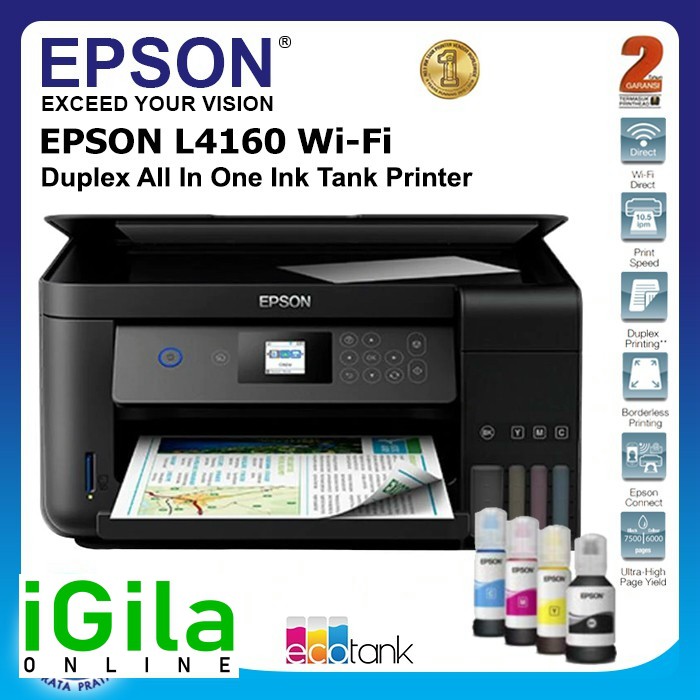 EPSON L5290 / L4260 / L6490 / L4160 / L5190 PRINTER (PRINT,SCAN,COPY