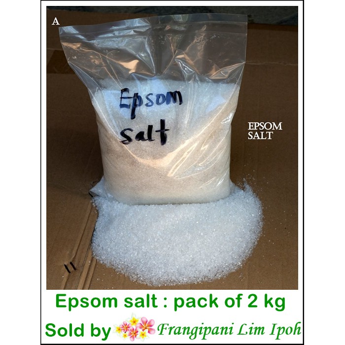 Epsom Salt (High Grade) 泻盐 2kg | Shopee Malaysia