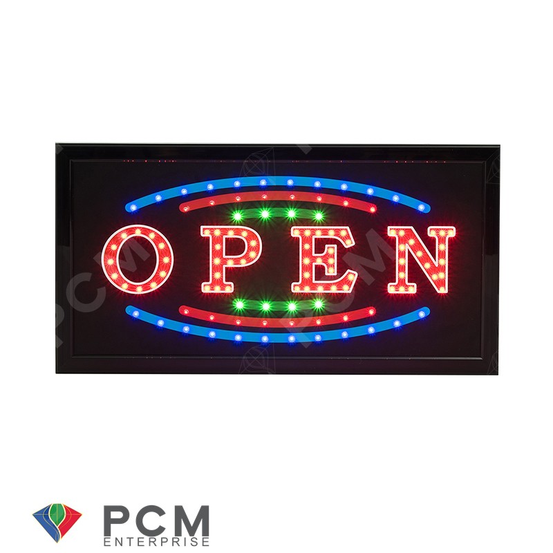 NANO [PCM] LED Sign OPEN For Shop Decoration Model NLS-OPEN01 | Shopee ...